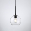 "NOVA" E27 crystal pendant lamp