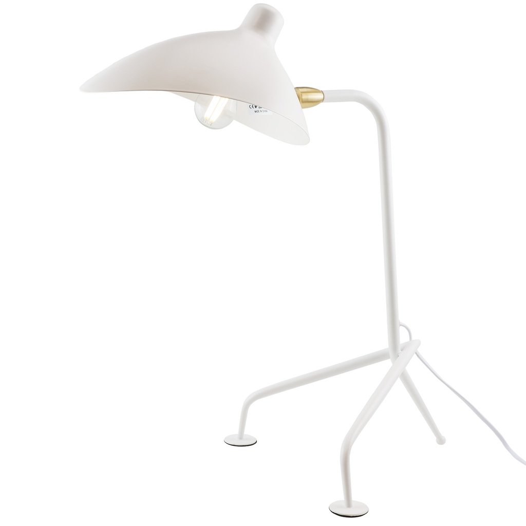 Nordic Design Tripod Table Lamp "MARCELL" Modern Style for Study, Bedroom E27