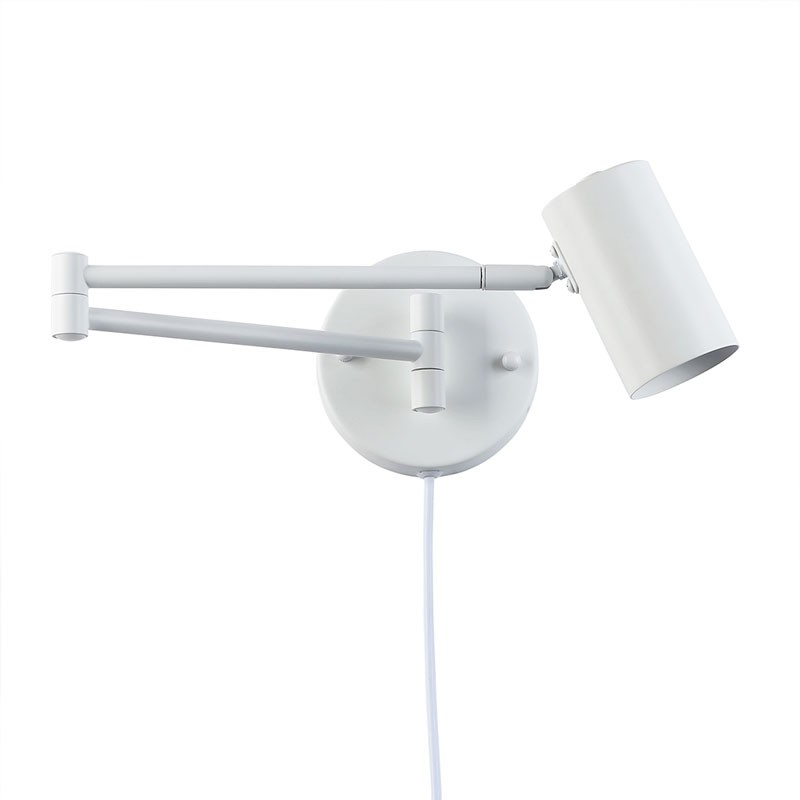 Extendable Wall Light with Socket "HALLE" - E27 G45