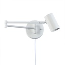 Aplique de Pared Extensible con Enchufe"HALLE"  - E27 G45