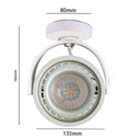 LED Surface-Mounted Projector Spotlight for AR111 GU10 Bulb