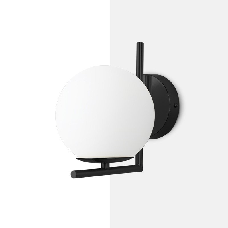 Aplique de Pared con Bola de Cristal "ESFERA" E27 G45