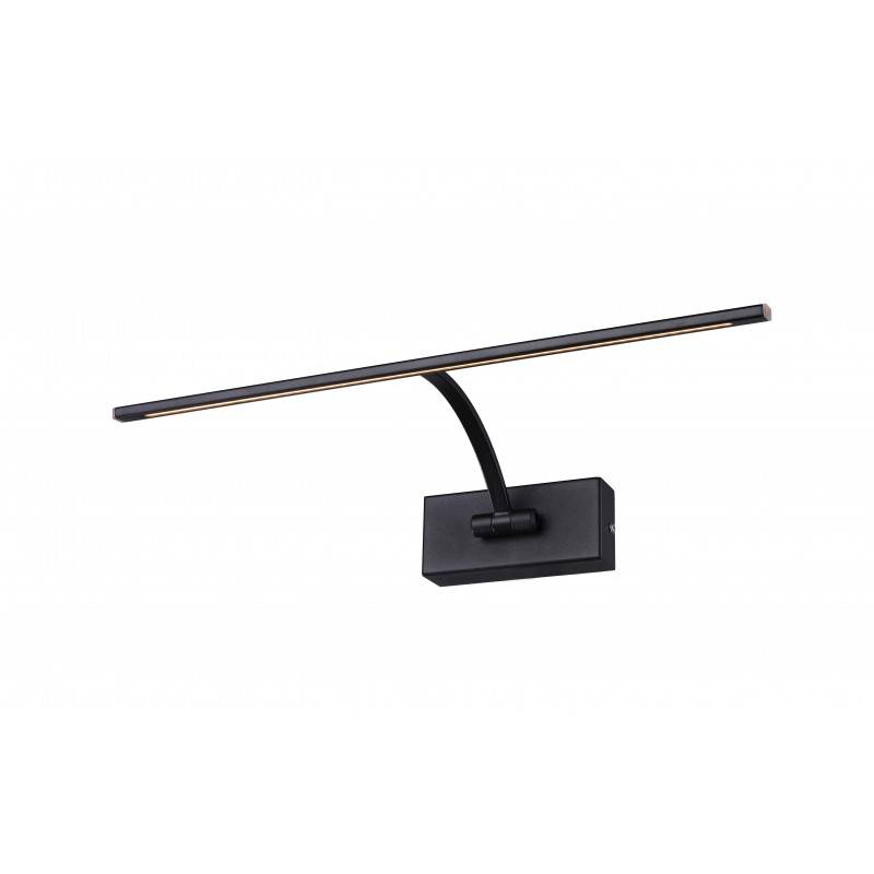 Aplique de pared LED para iluminación de cuadros "DALI" 8W 455mm 2700K Luz cálida Ajustable el ángulo 
