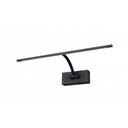 Aplique de pared LED para iluminación de cuadros "DALI" 8W 455mm 2700K Luz cálida Ajustable el ángulo 