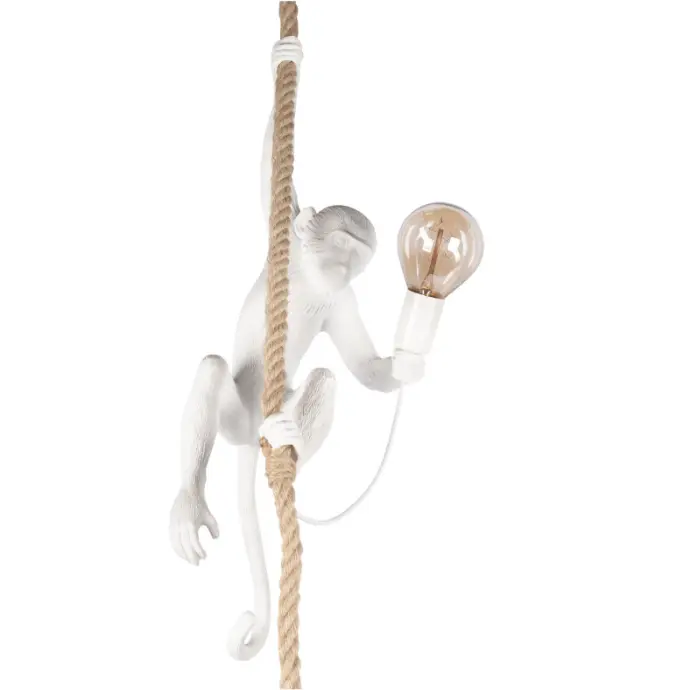 Lampe singe suspendue en résine "MAX"