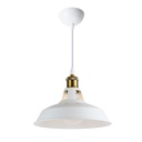 Lámpara Colgante Retro Industrial Vintage en Metal E27, Ideal para Comedor, Restaurante y Salón "CUPLA"