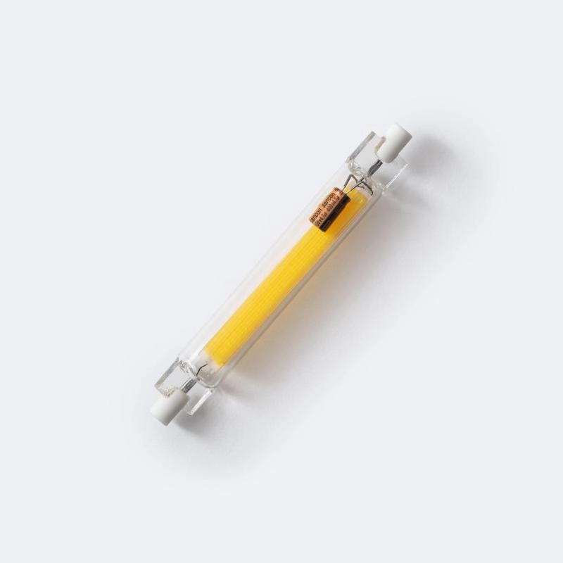 Bombilla R7S 118mm Chip COB 8W - Color de luz : Blanco Frío 6000k