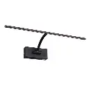 Lampe LED rechargeable pour tableau « MONET » 4 W - 34 cm - 2 000 mAh - Lumière chaude variable - Autonomie : 6 h