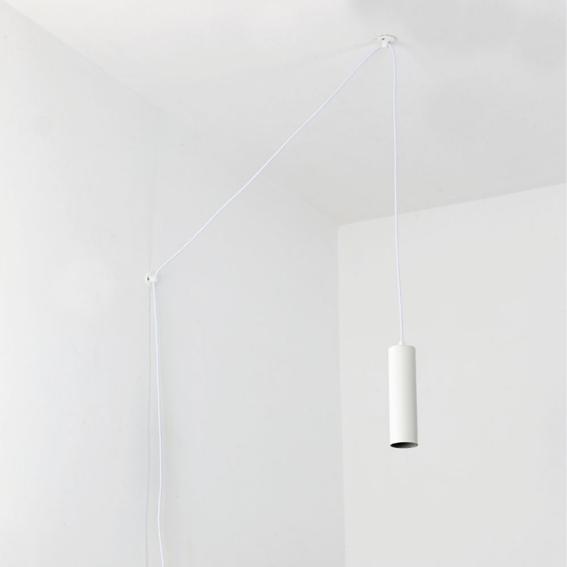 Lámpara Colgante con Cable y Enchufe - GU10