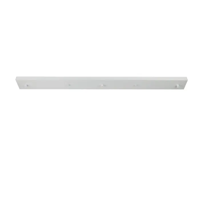 Placa de techo colgante para lámpara, regleta universal de aluminio 100cm para 2 o 3 lámparas