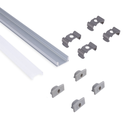 KIT Aluminum Profile 2 Meters 17.2mm* 7mm with Surface Diffuser