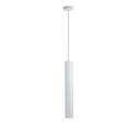 Lámpara Colgante de Techo Moderno Aluminio Minimalista en Forma de Tubo 40cm con Portalámpara GU10, Altura Ajustable"RIOM" 