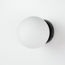Aplique de Pared con Bola de Cristal para Baño ø150 mm "LUNAR" E27G45 IP44