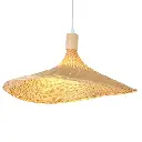 Lampada a sospensione in vimini "BELLA"