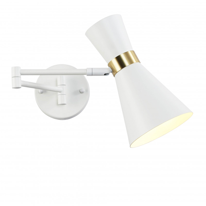 Aplique de pared con brazo articulado "SENDA" - E27