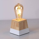 Wooden Table Lamp "CANDELA"
