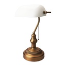 Vintage "BANKER" Tisch- und Schreibtischlampe E27