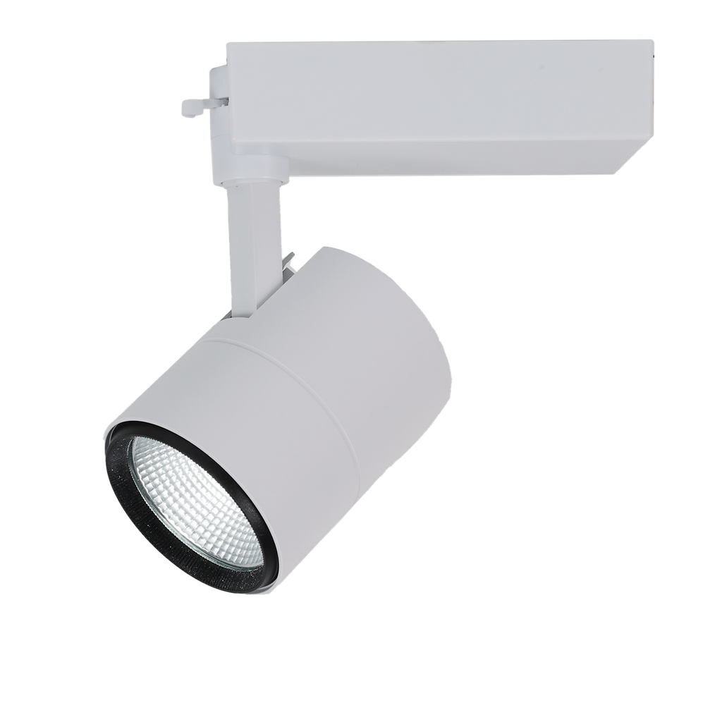 Foco Carril LED Aluminio Monofásico CCT 3000K-4000K-6000K 40W - Driver PHILIPS - 3600lm
