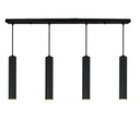 Lámpara colgante con cuádruple tubos estilo minimalista "Parma" - GU10 30cm