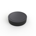 Black central rosette for electrical tape