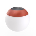 Suspension boule LED 10w 2700K Blanc chaud pour ruban électrique Inspirée de Vibia Plusminus Ø15cm