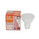 Bombilla LED GU10 7W 120º IP20