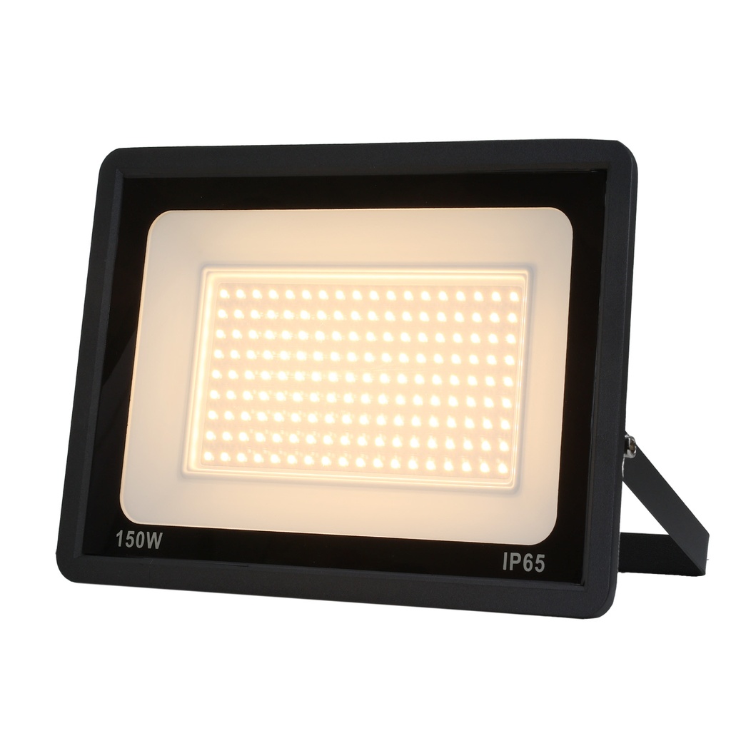 150W LED-Außenstrahler, IP65, 120° Winkel, verstellbare Halterung, Aluminiumgehäuse für Gärten, Terrassen und Fassaden