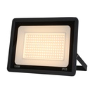 Holofote LED externo de 150 W, IP65, ângulo de 120°, suporte ajustável, caixa de alumínio para jardins, terraços e fachadas