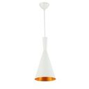 Lámpara Colgante de cúpla Retro Industrial de Techo con Pantalla de Aluminio, Altura Ajustable E27 "CONICA"