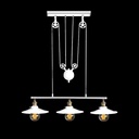 Triple Lifting Pulley Pendant Lamp "WHEEL"