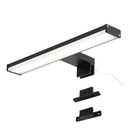 LED Wandleuchte für Bad, Spiegel und Möbel, schlankes Design IP44, 8W, 30 cm, in Aluminium mit 4000K neutralweißem Licht