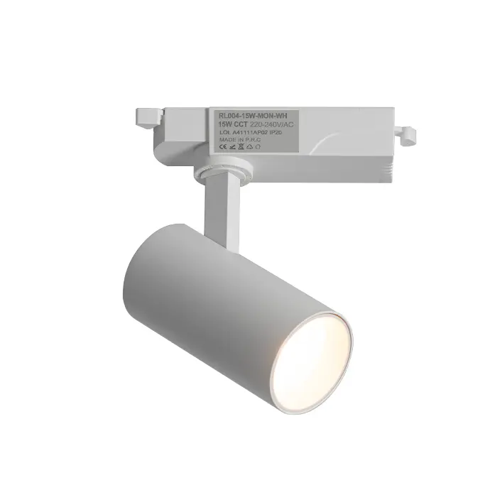  Rail d'éclairage LED monophasé CCT 3000K-4000K-6000K 12W