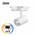  Rail d'éclairage LED monophasé CCT 3000K-4000K-6000K 38W