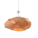 Lámpara colgante de mimbre E27 "ABEJA"