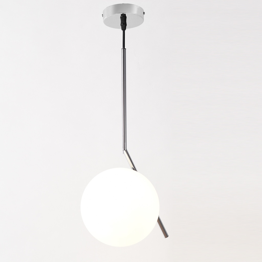 Lámpara Colgante Bola Cristal "MOON"- E27  ø 18cm