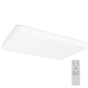Plafonnier LED 945 x 645 x 75 mm AC 230 V 90 W, conforme à la norme CE ROHS CCT 3 000-4 000-6 000 K, avec télécommande