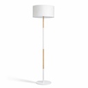 Lámpara de pie nórdica soporte madera natural - E27 "EIRA"