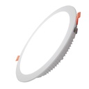 Recessed Circular LED Downlight - Cutout: Ø 190mm - 25W - High Efficiency 115lm/w - IP20