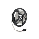 STRISCIA LED 24V-DC-60W-12W/m-Larghezza 12mm-SMD5050RGBW-60 chip/metro-IP20-rotolo 5 metri-Taglio 10cm