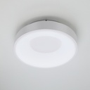 Plafoniera LED Design 28W Circolare Metallo Ø30 cm 3000K-4000K-6000K Selezionabile Driver Philips 3500lm