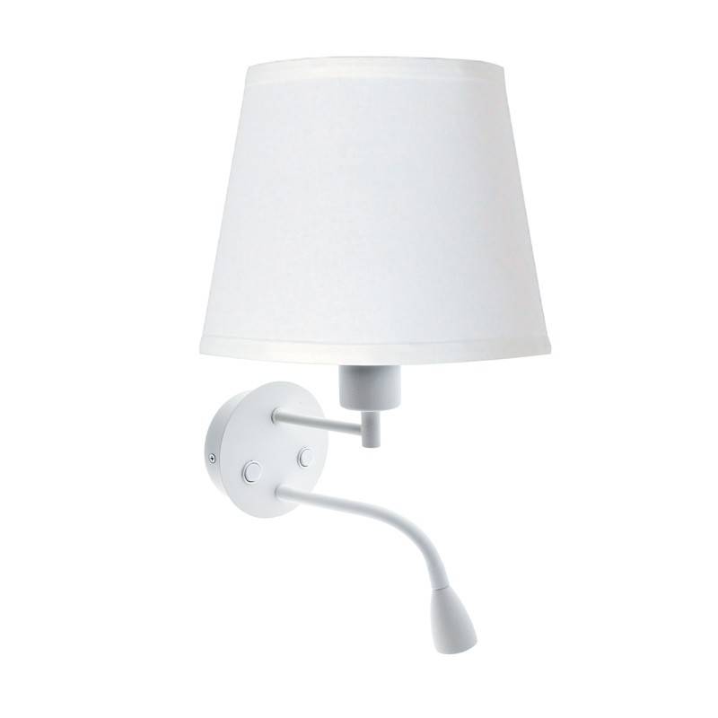 Applique murale E27 avec lampe de lecture LED 3 W « HOLIDAY »