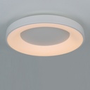  LED Ceiling Light Design 40W Circular Metal Ø50 cm 3000K-4000K-6000K Selectable Philips Driver 5000lm CRI 85 No Flicker