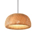 Lampada a sospensione in vimini "GRAN-NARRA" ∅450mm
