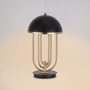  "UFLEX" Table Lamp - Classic Art Deco Design in Black and Gold E27*2