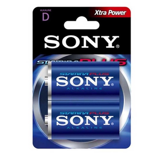[LR20]  BATTERIA ALCALINICA SONY LR20