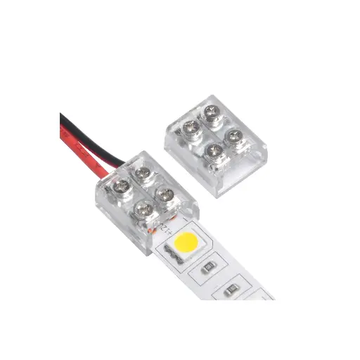 [SF08XB-2] LED Strip Connector 12/24V DC Cable with 8mm Screw