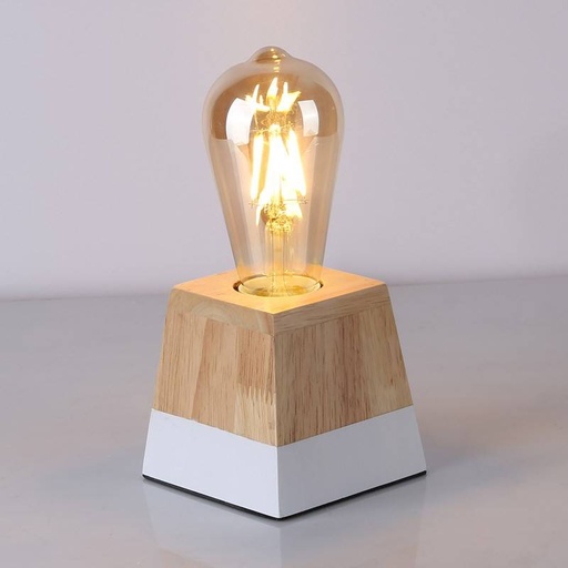 Wooden Table Lamp "CANDELA"