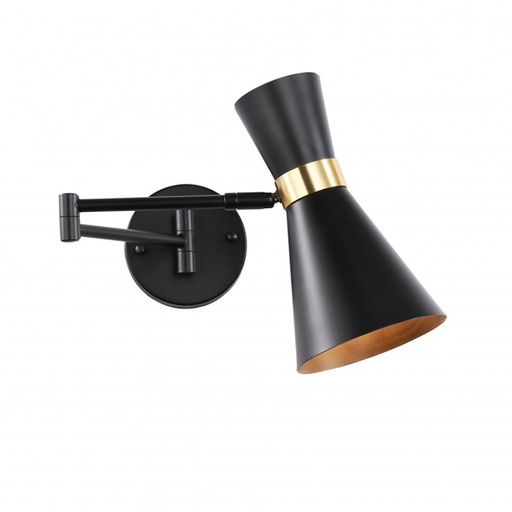 Aplique de pared con brazo articulado "SENDA" - E27