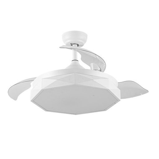 [V-010] VENTILATORE NASHI CCT LED CON PALE PIEGHEVOLI (72W)