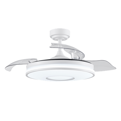 DANI DC FAN 72W 7200LM 3-BLADE 6-SPEEDS 108D 3000-4000-6000K REMOTE+MEMORY+TIMER 24